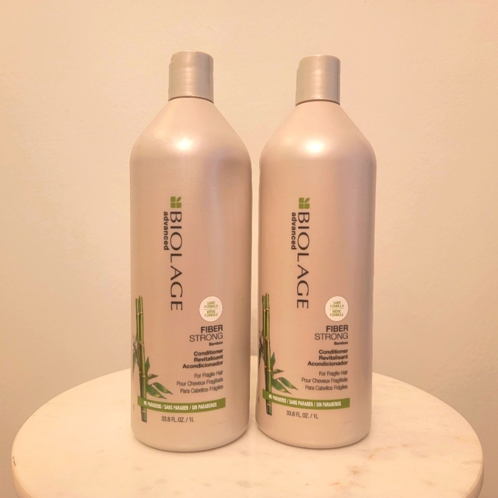 Biology Advanced Fiber Strong Conditioner, 2 33.8 FL Oz bottles